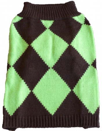 Green/Brown Argyle